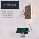 Axyaa LED Wall Lamp USB Charging Minimalist Bedroom Reading Light