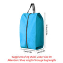 Axyaa Oxford Shoe Storage Bag Waterproof Nylon Zipper Organizer for Men and Women