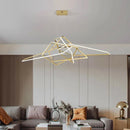 Axyaa Modern LED Chandeliers for Living Room and Dining Room Lighting