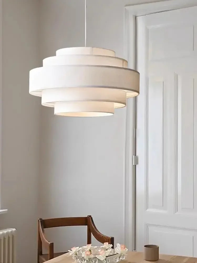 Axyaa Wabi Sabi Cloth Ceiling Chandelier for Home Decor