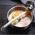 Axyaa Stainless Steel Oil Filter Soup Spoon Colander Skimmer for Kitchen Cooking
