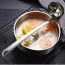 Axyaa Stainless Steel Oil Filter Soup Spoon Colander Skimmer for Kitchen Cooking