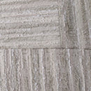 Axyaa Texture Stripe Stitched Square Pillow Seat Cushion