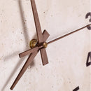 Yellow Cave Stone Chinese Retro Clock Wall Lamp by Axyaa - Decorative Quiet Style