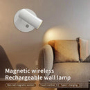 Axyaa Rechargeable Magnetic LED Wall Light, Touch Dimmable 3 Colors Bedside Lamp