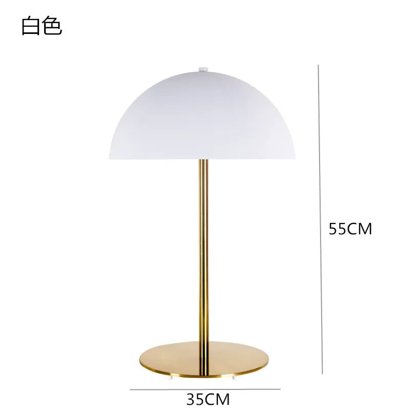 Axyaa Nordic LED Desk Light - Metallic Luster for Bedroom, Study, and Hotel