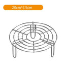 Axyaa Stainless Steel Steamer Pot with Dumplings, Eggs & Grill Stand - Multifunction Tableware