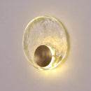Axyaa Copper Crystal Wall Lamp Light for Luxury Bedroom Living Room Corridor