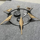Axyaa Bird Chandeliers Pendant Light for Living Room Bedroom - Modern Hanging Lamp Fixture