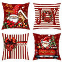 Axyaa Christmas Pillow Covers for Festive Home Decor & Sofa, Car, Bedroom Pillows