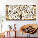 Axyaa Tree of Life Klimt Canvas Wall Art Print for Modern Scandinavian Decor