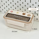 Axyaa Cute Portable Bento Box with Compartments for Girls, Kids, School, and Picnics