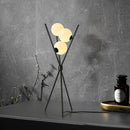 Scandanavian Moon Ball LED Floor Lamp by Axyaa - Nordic Design for Living Room Loft Study