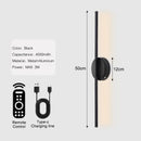 Axyaa LED Wall Lights: Wireless Rechargeable Dimmable Touch Switch ON/OFF Lamps