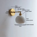 Axyaa Nordic LED Wall Lamp for Kids Room and Living Room Decor