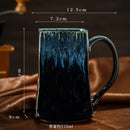 Axyaa Retro Ceramic Coffee Mug, Large Capacity Water Cup, for Home and Decor