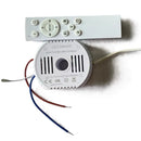 Axyaa LED Ceiling Lamp Kit with Wireless Remote Control for DC 72V Light Strip