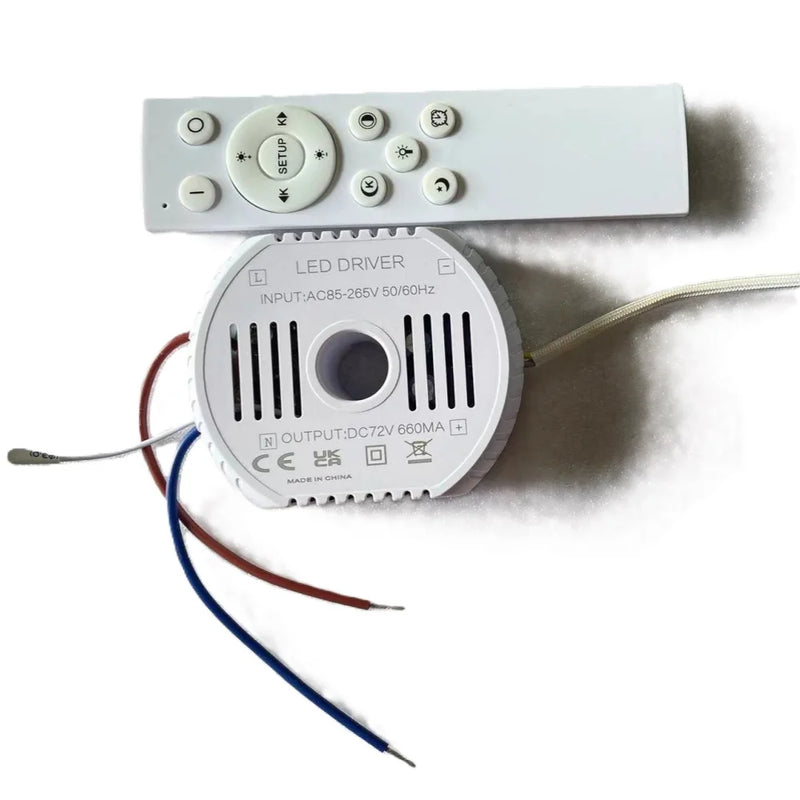 Axyaa Ceiling Light Drive with Wireless Remote Control for AC 85-265V Led Light Strips