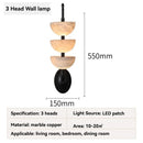 Axyaa Marble Copper Wall Lamp: Modern Minimalist High-End Luxury for Living Room and Hotel Rooms