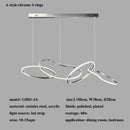 Axyaa Modern Ring LED Pendant Chandelier for Living Room, Dining Room, Bedroom, Kitchen