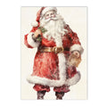 Merry Nutcracker Ornament Canvas Wall Art Nordic Poster - Axyaa Kids Room Decor