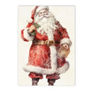 Merry Nutcracker Ornament Canvas Wall Art Nordic Poster - Axyaa Kids Room Decor