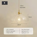 Axyaa Glass Chandelier Pendant Lights - Nordic Style Hanging Lighting for Home and Commercial Spaces