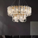 Axyaa Crystal Chandelier Pendant Light for Living Room and Bedroom