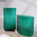 Axyaa Modern Glass Vase Hydroponic Flower Pot for Home Decor