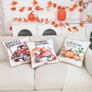 Pumpkin Lace Pumpkin Pillowcase Sofa Hold Halloween Cushion Cover Retro Home Decor