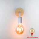 Axyaa Black Iron Wall Lamp - Modern Minimalist Industrial Night Light for Bedroom Hallway