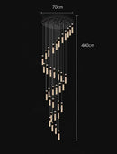 Axyaa LED Pendant Light Chandeliers for Modern Living & Dining Room Lighting