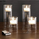 Axya Glass Candle Holder Wedding Table Decoration - Simple Elegance