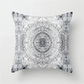 Axyaa Geometric Pillow Covers: Modern Grey Polyester Throw Pillow Cover