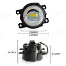 Axyaa LED Angel Eye Fog Light for Ford Focus Fusion Fiesta Explorer