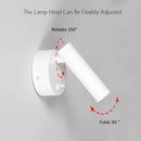 Axyaa Adjustable LED Wall Sconce Lamp, Modern Rotatable Reading Light