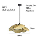 Axyaa Rattan LED Floor Lamp Nightlight for Home Decor Living Room Bedroom