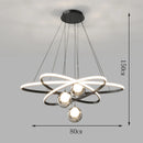 Axyaa Modern Dining Room Chandelier Ceiling Light Pendant LED Indoor Lighting