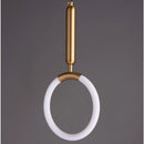 Nordic Waterproof LED Pendant Light for Bedroom, Bathroom, and Entrance by Axyaa