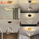 Axyaa Plafonnier LED Design Moderne, Montage en Surface, Éclairage d'Ambiance