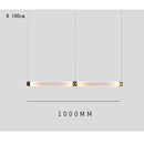 Axyaa Modern Italian Design LED Glass Tube Chandelier: Stylish Lighting for Bedroom or Living Room