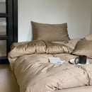 Axyaa Luxury Cotton Jacquard Double Duvet Cover Set Queen Size Bedding