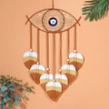 Axyaa Evil Eye Dreamcatcher Boho Wall Decor Handmade Feather Dreamcatcher Art