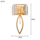 Axyaa Crystal Lamp: Postmodern Light Luxury for Living Room, Bedroom, Study, Aisle