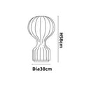 Axyaa Cocoon Style LED Table Lamp for Bedroom Study Living Room