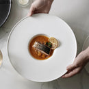 Axyaa Ceramic Soup Dessert Plate Set