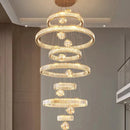 Axyaa Ring LED Pendant Light Chandeliers for Modern Living and Dining Room