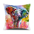Axyaa Cartoon Animals Portrait Cushion Cover 45x45cm