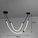 Axyaa Salon Fancy Chandelier Dining Room Pendant Lights Ceiling Lamps
