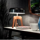 Nordic Art Solid Wood Floor Lamp for Bedroom & Living Room Decor by Axyaa